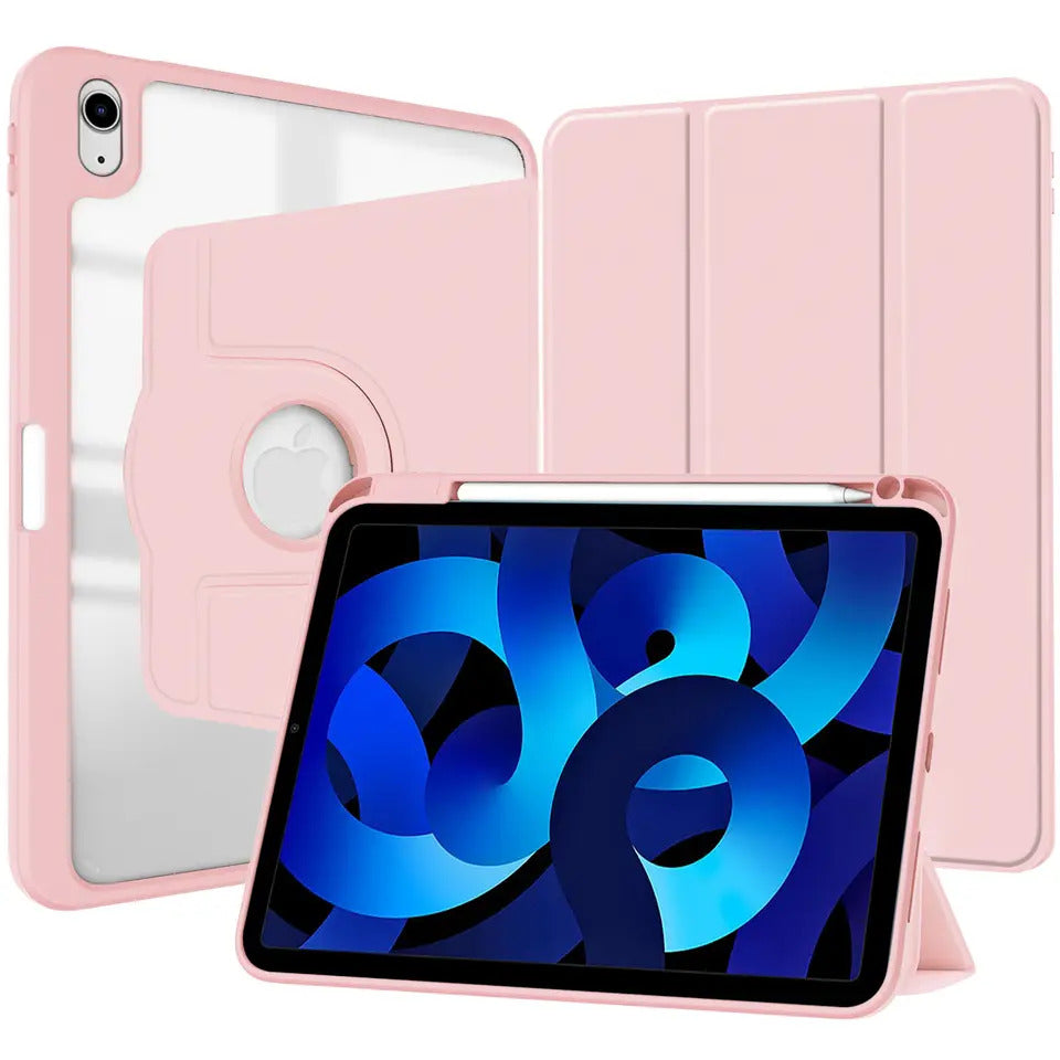 Apple IPAD 12.9 2022 Acrylic 360 Folio Clear Arcylic back 360 folio case