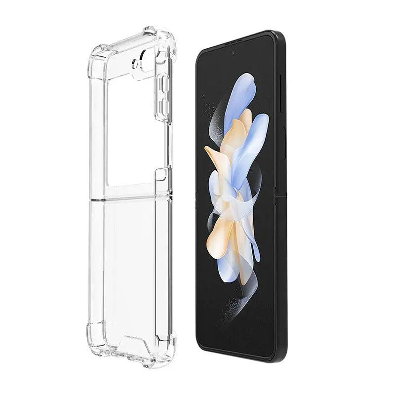 Samsung Z FLIP 5 Acrylic Clear Flip Case Strong Acrylic Case