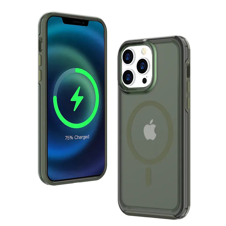 Apple IPHONE 15 Frosted Mag-Safe Frosted Hard Case with Magsafe