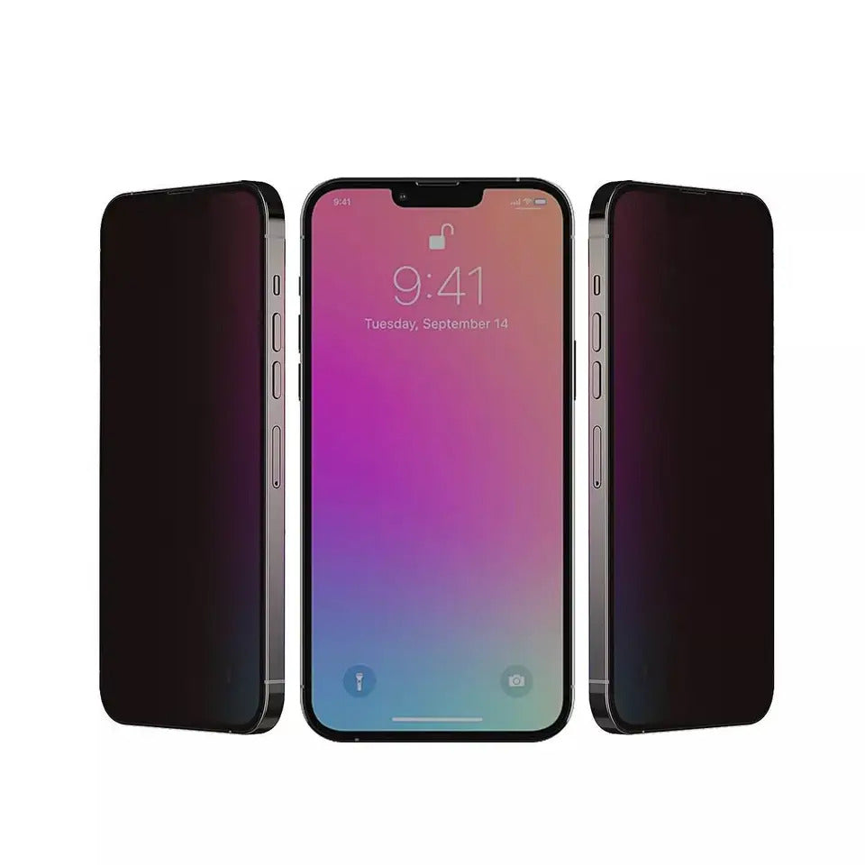 Apple iPhone 14/13/13 Pro Privacy Tempered Glass Pack of 5