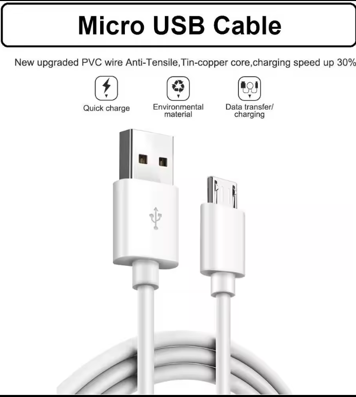 Micro USB Cable -3FT