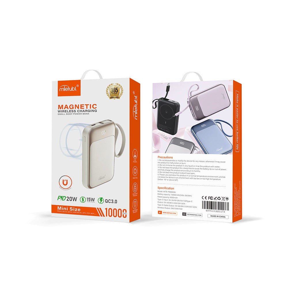 Magnetic Wireless Fast Charging Power Bank