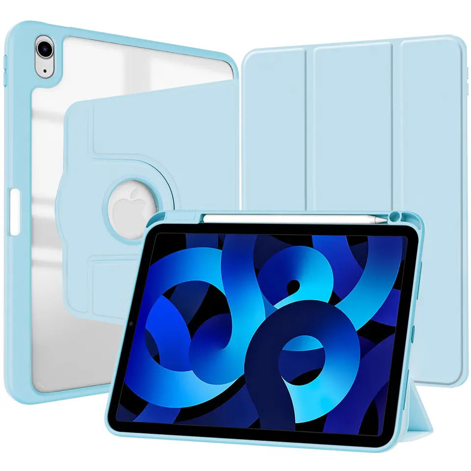 Apple IPAD 12.9 2022 Acrylic 360 Folio Clear Arcylic back 360 folio case