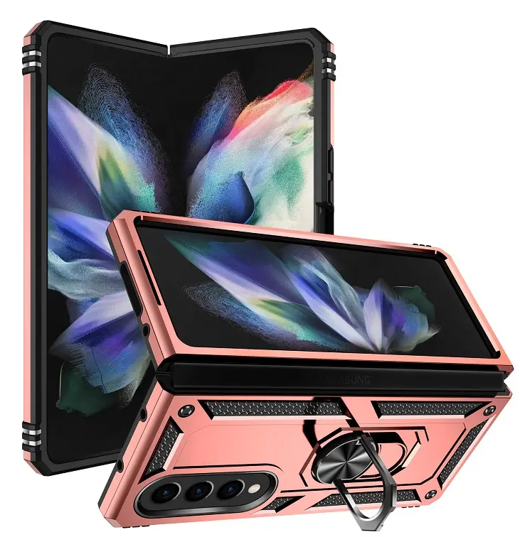 Samsung Z FOLD 4 Rugged Ring Rugged design strong protective case with ring/stand