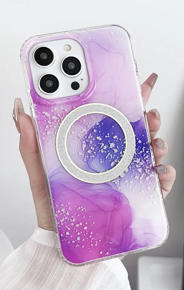 Apple IPHONE 15 PRO MAX Marble Magsafe Case Marble Magsafe Hard case