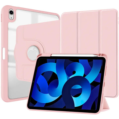 Apple IPAD 12.9 2022 Acrylic 360 Folio Clear Arcylic back 360 folio case