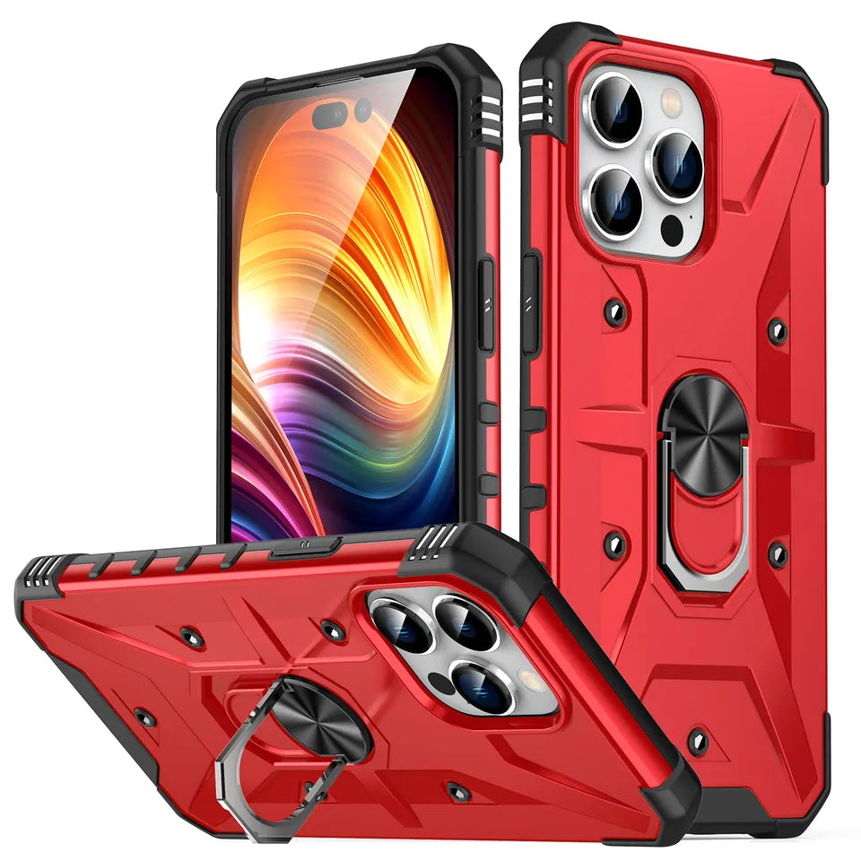 Apple IPHONE 15 PLUS Hybrid Ring Strong Protective case with ring/stand