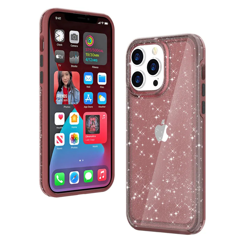 Apple IPHONE 13 PRO Starry Sky Case Strong Glitter Case