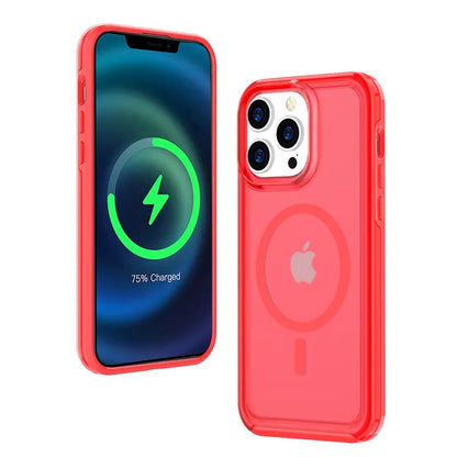 Apple IPHONE 15 Frosted Mag-Safe Frosted Hard Case with Magsafe