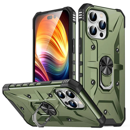 Apple IPHONE 15 PLUS Hybrid Ring Strong Protective case with ring/stand