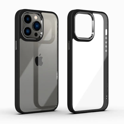 Apple IPHONE 15 PRO MAX Coloured Bumper Clear Case with Colored Bumper