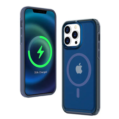 Apple iPhone 14 Pro Max Frosted Mag-Safe Frosted Hard Case with Magsafe