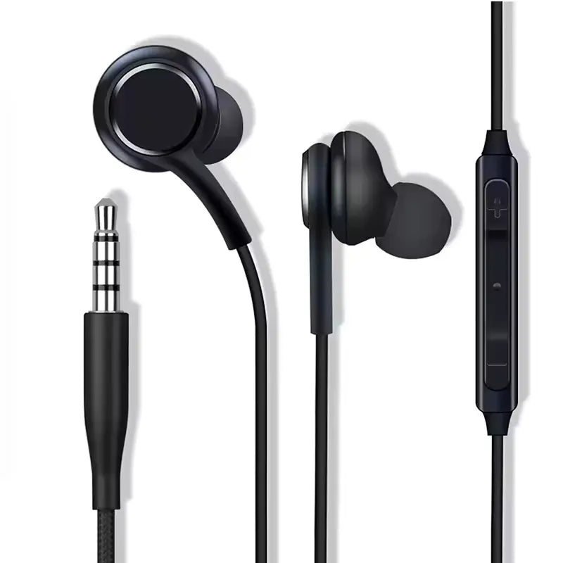 AUX Earphones - 3.5mm Black
