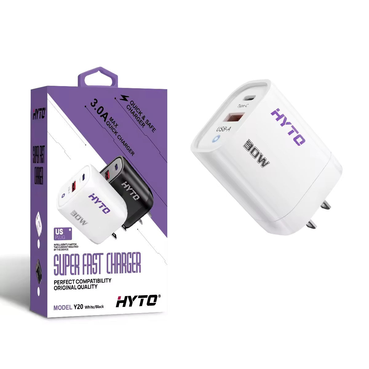 Hyto Dual Port Charger - 30W