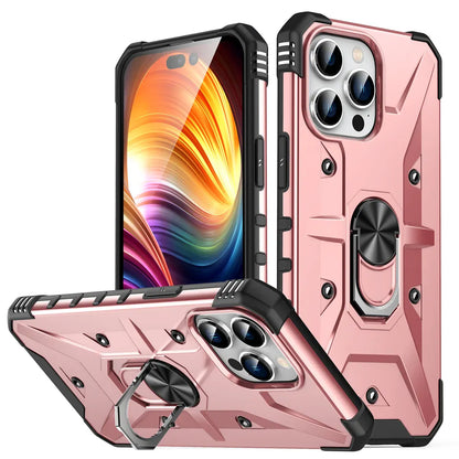 Apple IPHONE 15 PLUS Hybrid Ring Strong Protective case with ring/stand