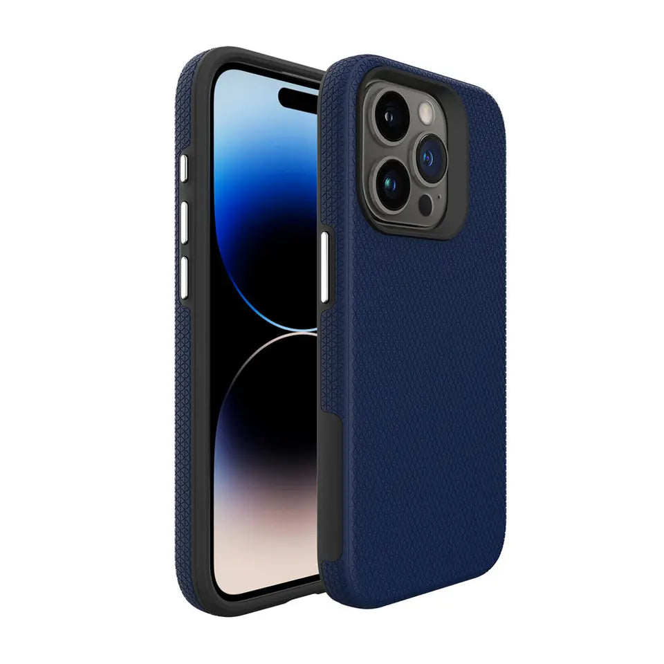 Apple iPhone 14 Pro Max Dotted Armour Dual Layer Case with nice grip