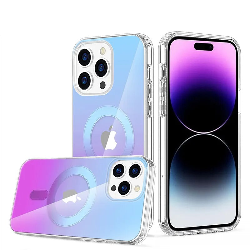 Apple IPHONE 15 PLUS Anti-Drop IMD Gradient Magsafe case